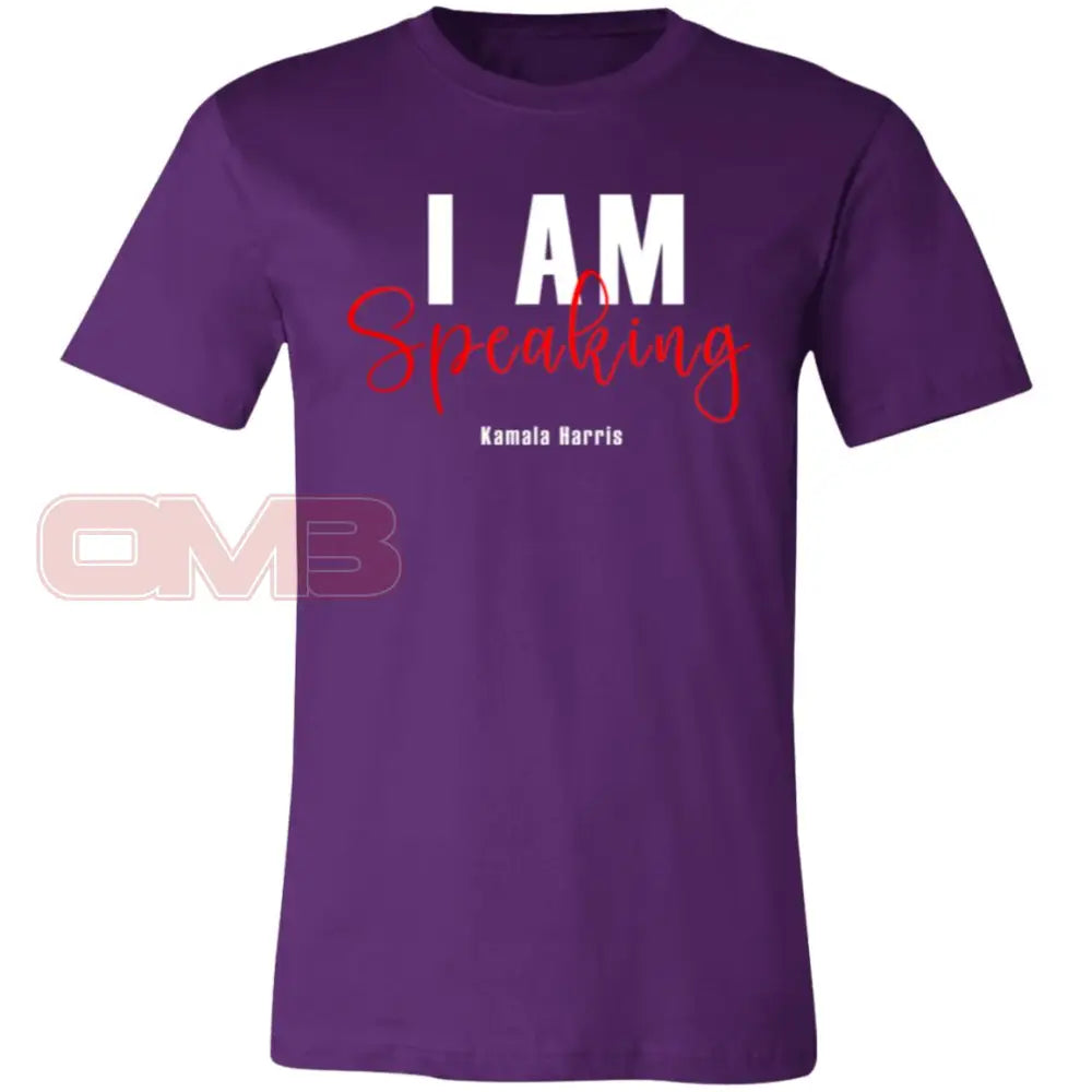 I Am Speaking T-Shirt Team Purple / X-Small T-Shirts