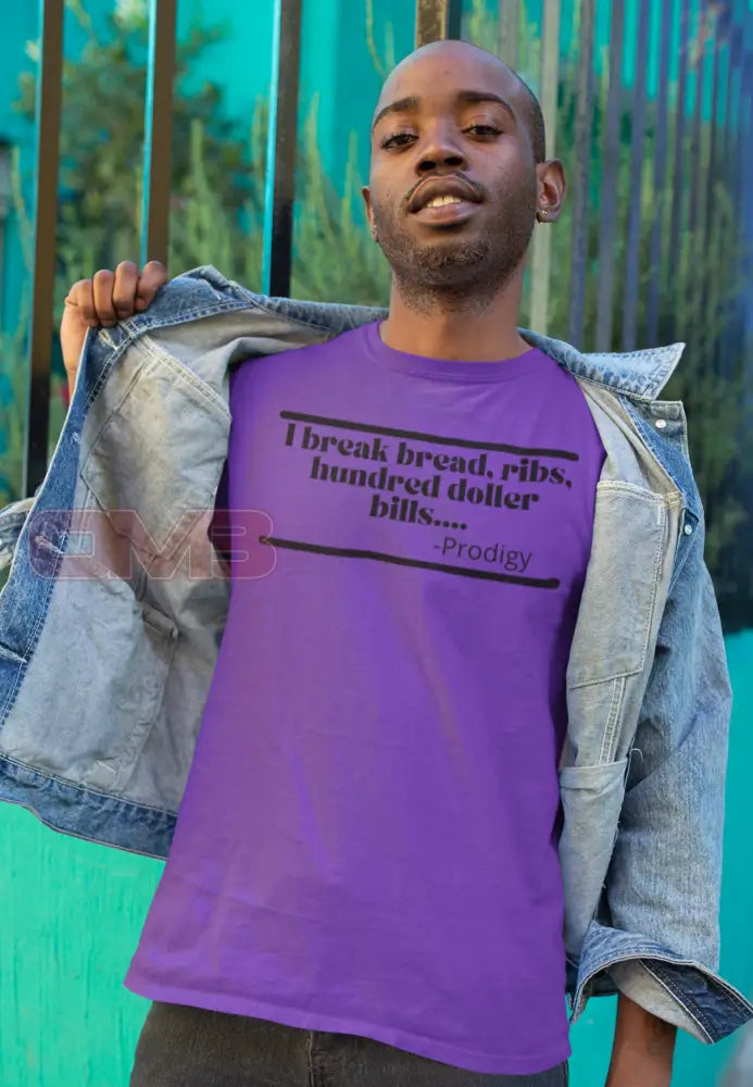 I Break Bread Ribs Hundred Doller Bills.. T-Shirts