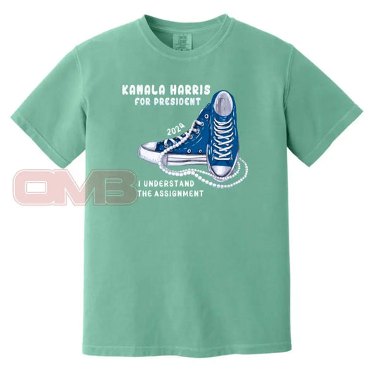 I Understand The Assignment - Basic Or Heavyweight Tee Kamala / Seafoam S Apparel