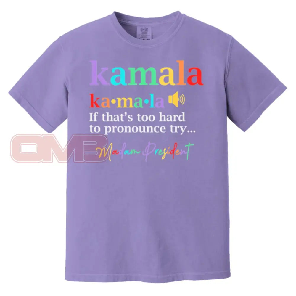 If That’s Too Hard To Pronounce Relaxed Fit Tee Violet / S T-Shirts