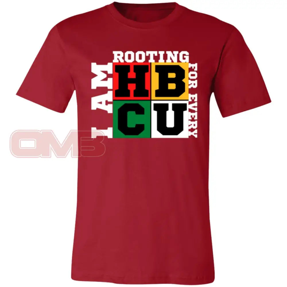 I’m Rooting For Every Hbcu Tee Canvas Red / X-Small T-Shirts