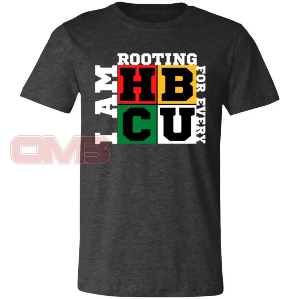 I’m Rooting For Every Hbcu Tee Dark Grey Heather / X-Small T-Shirts