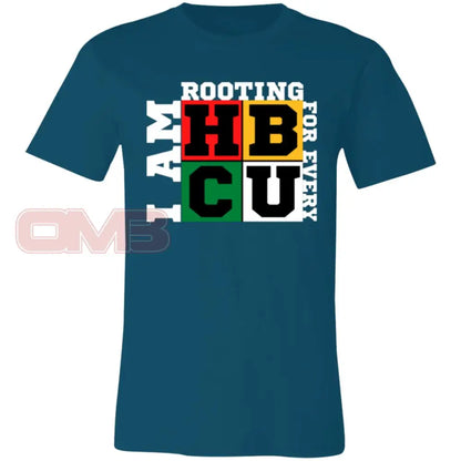 I’m Rooting For Every Hbcu Tee Deep Teal / X-Small T-Shirts