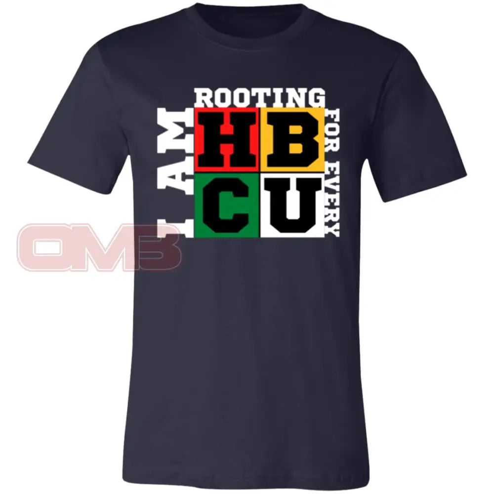 I’m Rooting For Every Hbcu Tee Navy / X-Small T-Shirts