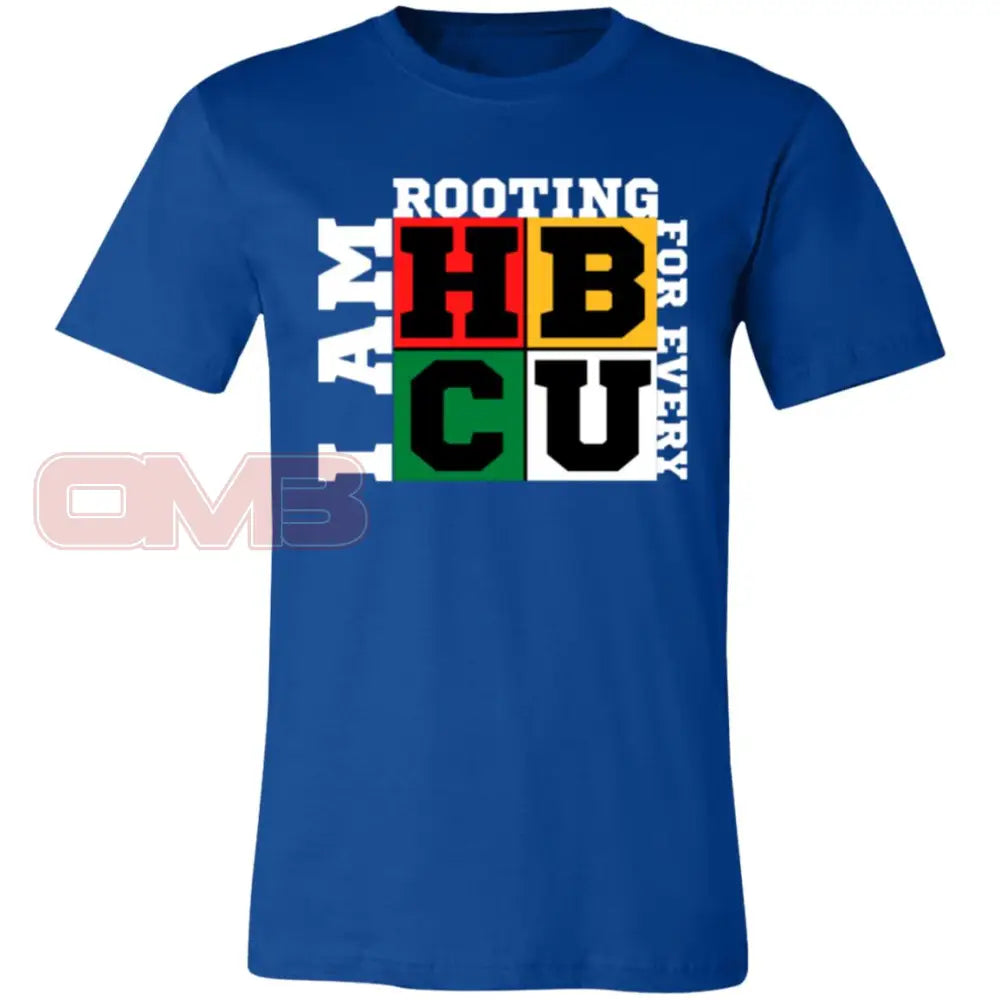 I’m Rooting For Every Hbcu Tee True Royal / X-Small T-Shirts