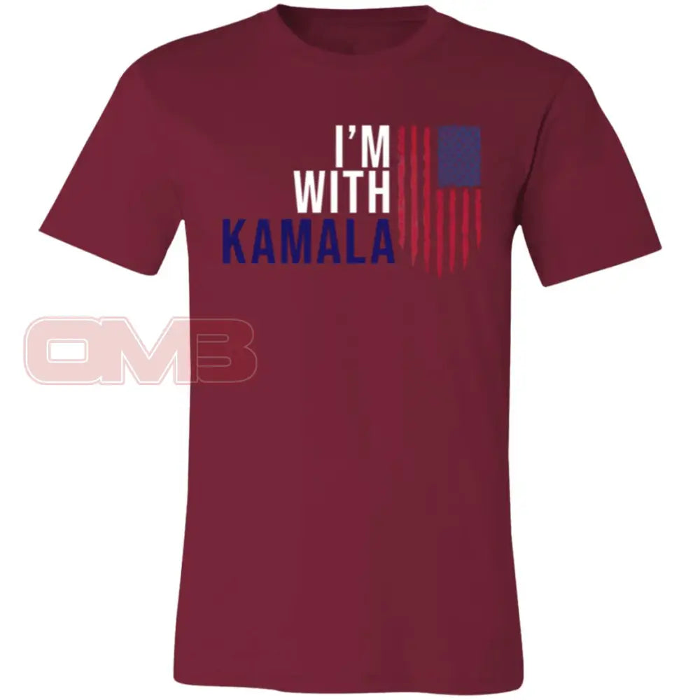 I’m With Kamala Tee Cardinal / X-Small T-Shirts