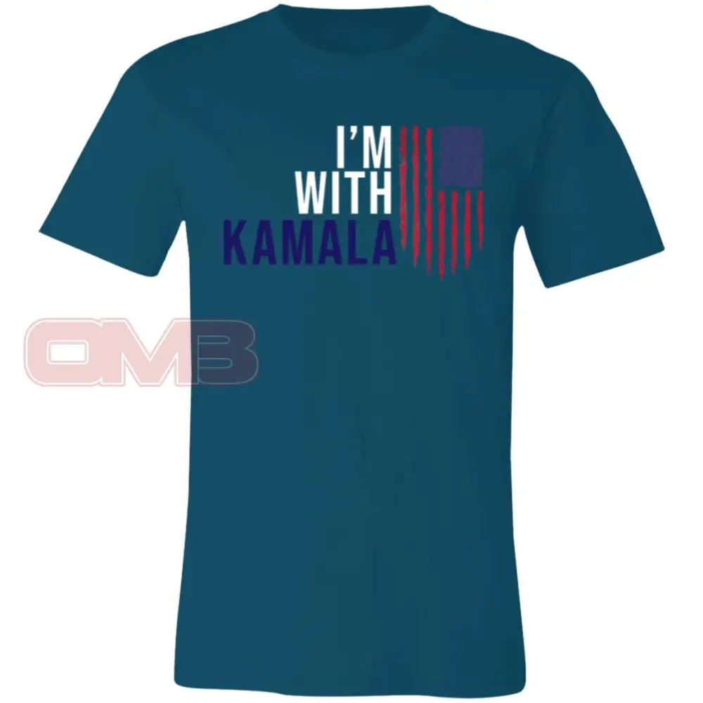 I’m With Kamala Tee Deep Teal / X-Small T-Shirts