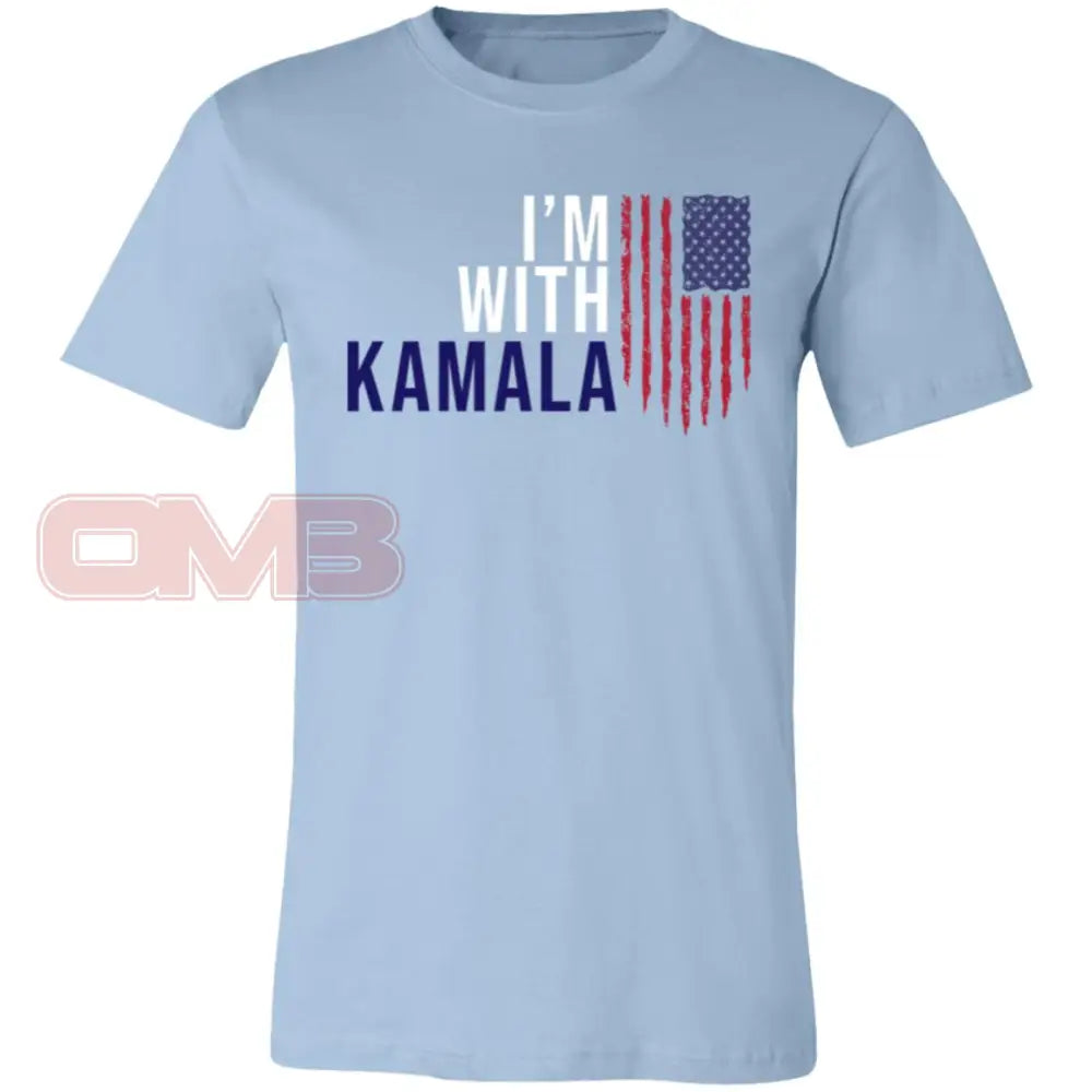 I’m With Kamala Tee Light Blue / X-Small T-Shirts