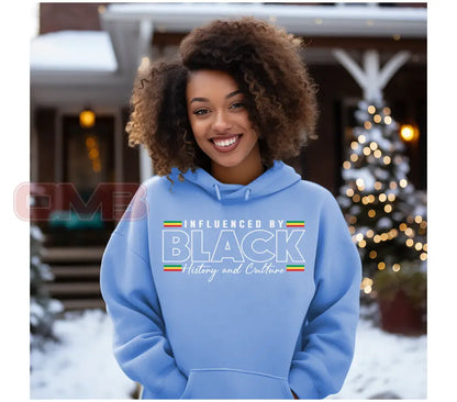 Influenced By Black History Hoodie Sweatshirts