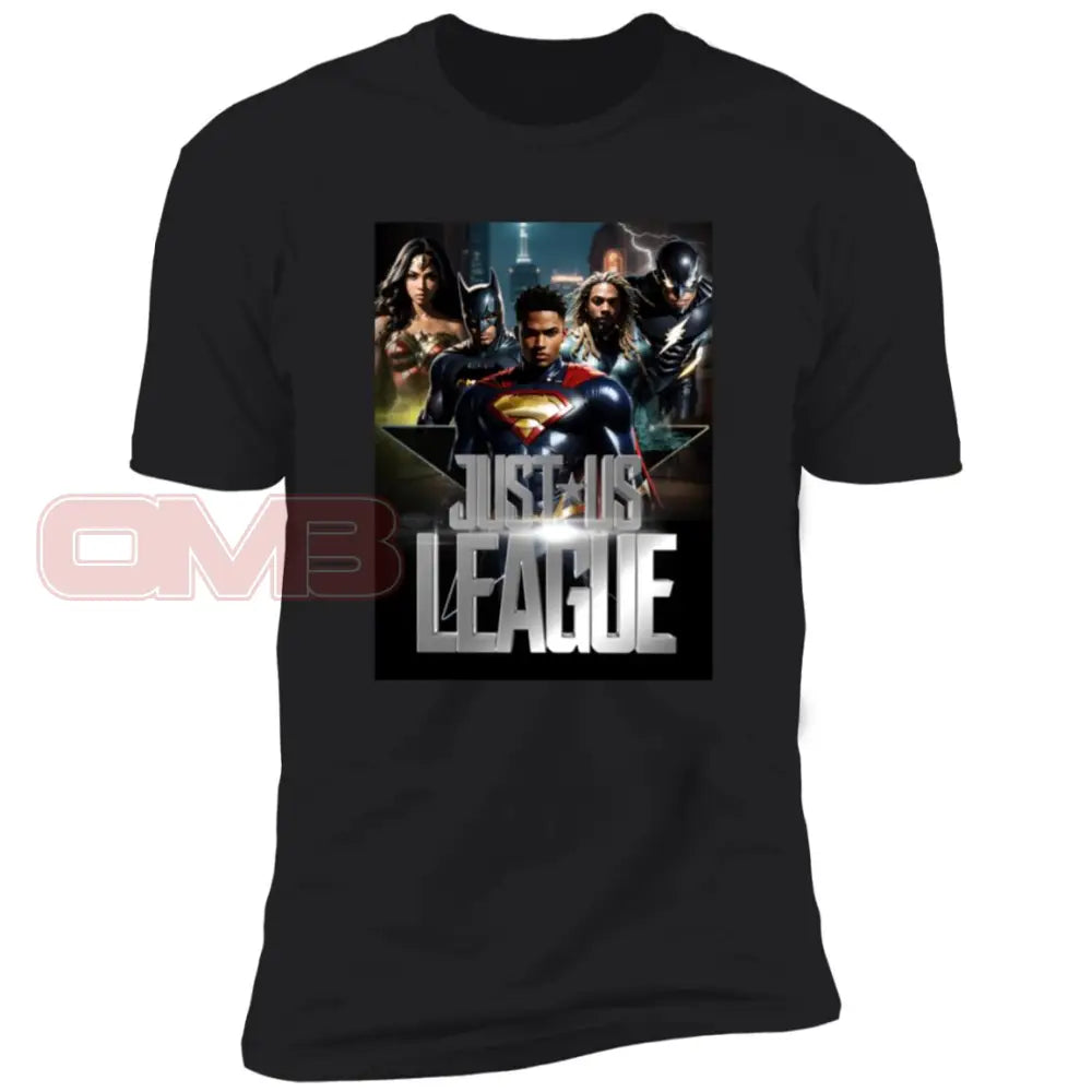 Just Us League Black / X-Small T-Shirts