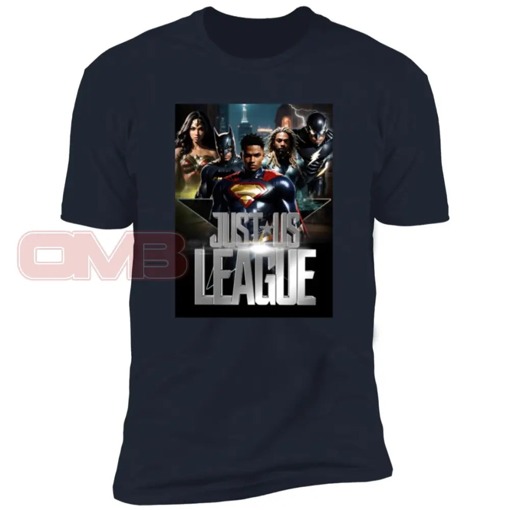 Just Us League Midnight Navy / X-Small T-Shirts