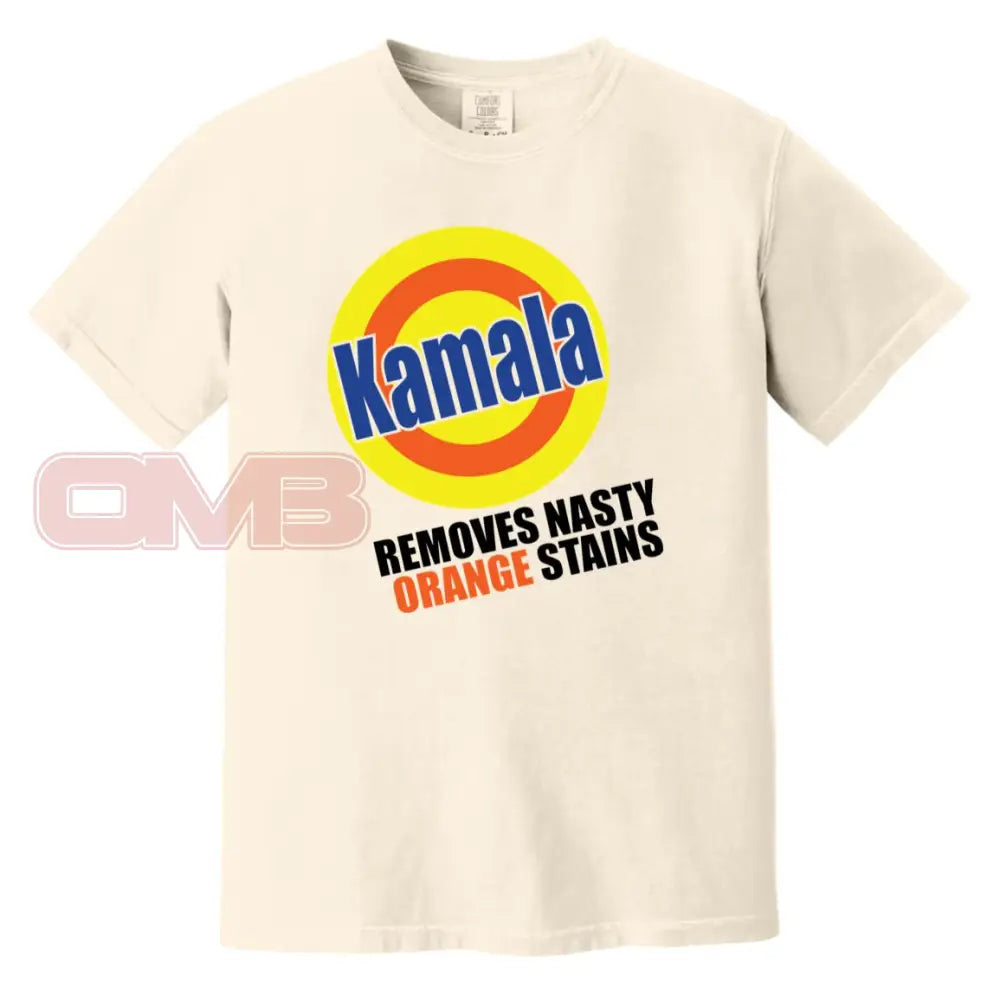 Kamala - Removes Orange Stains Basic Or Heavyweight Nasty Stains1 / Ivory S Apparel