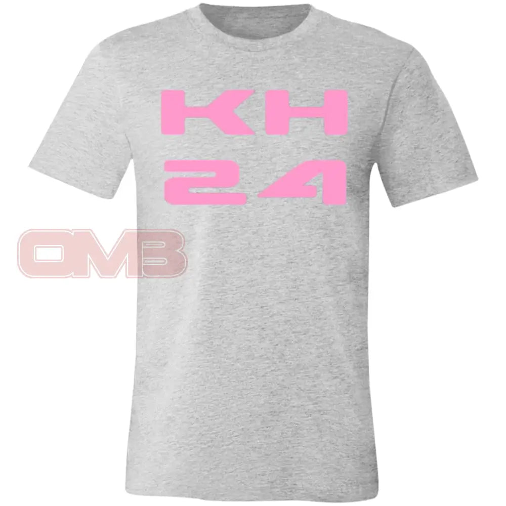 Kh24 Pink T-Shirt Athletic Heather / X-Small T-Shirts