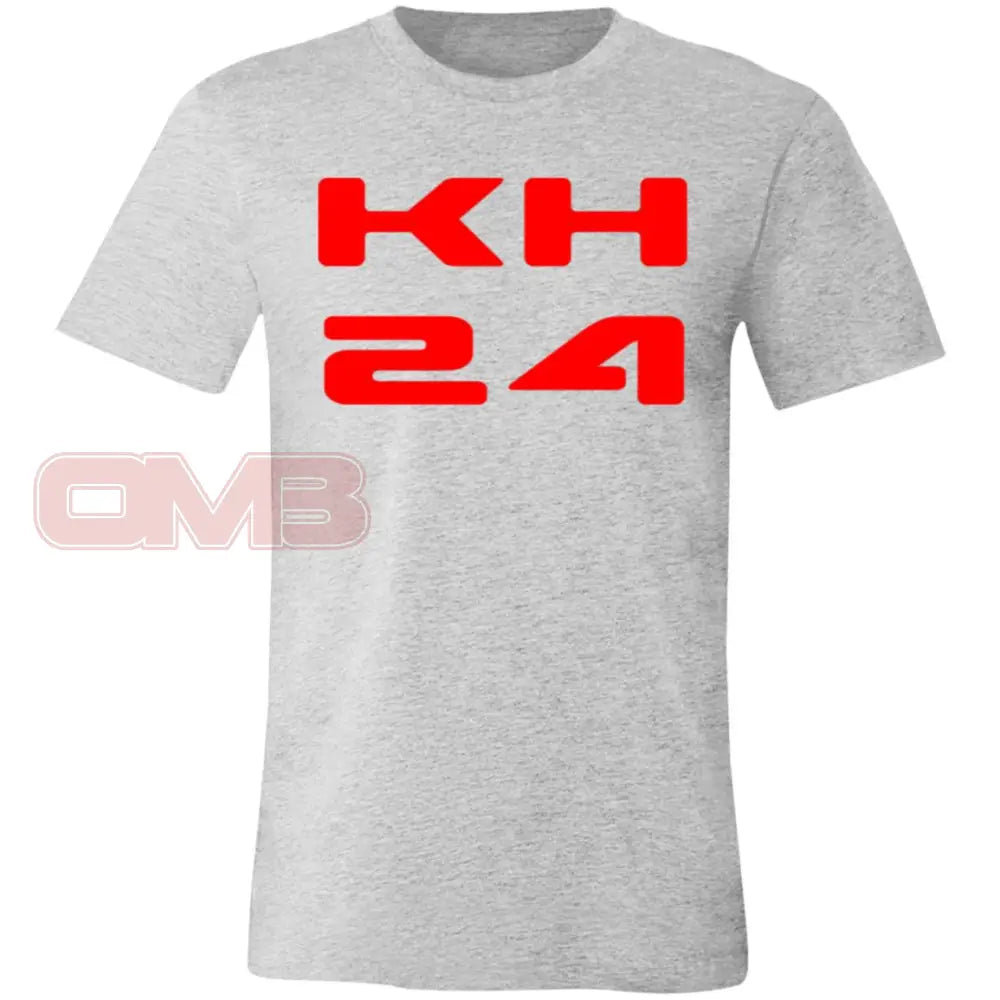 Kh24 Red T-Shirt Athletic Heather / X-Small T-Shirts