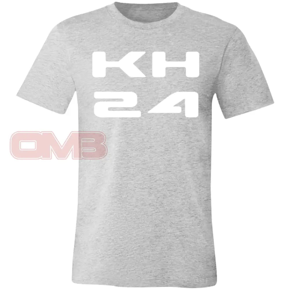 Kh24 White T-Shirt Athletic Heather / X-Small T-Shirts