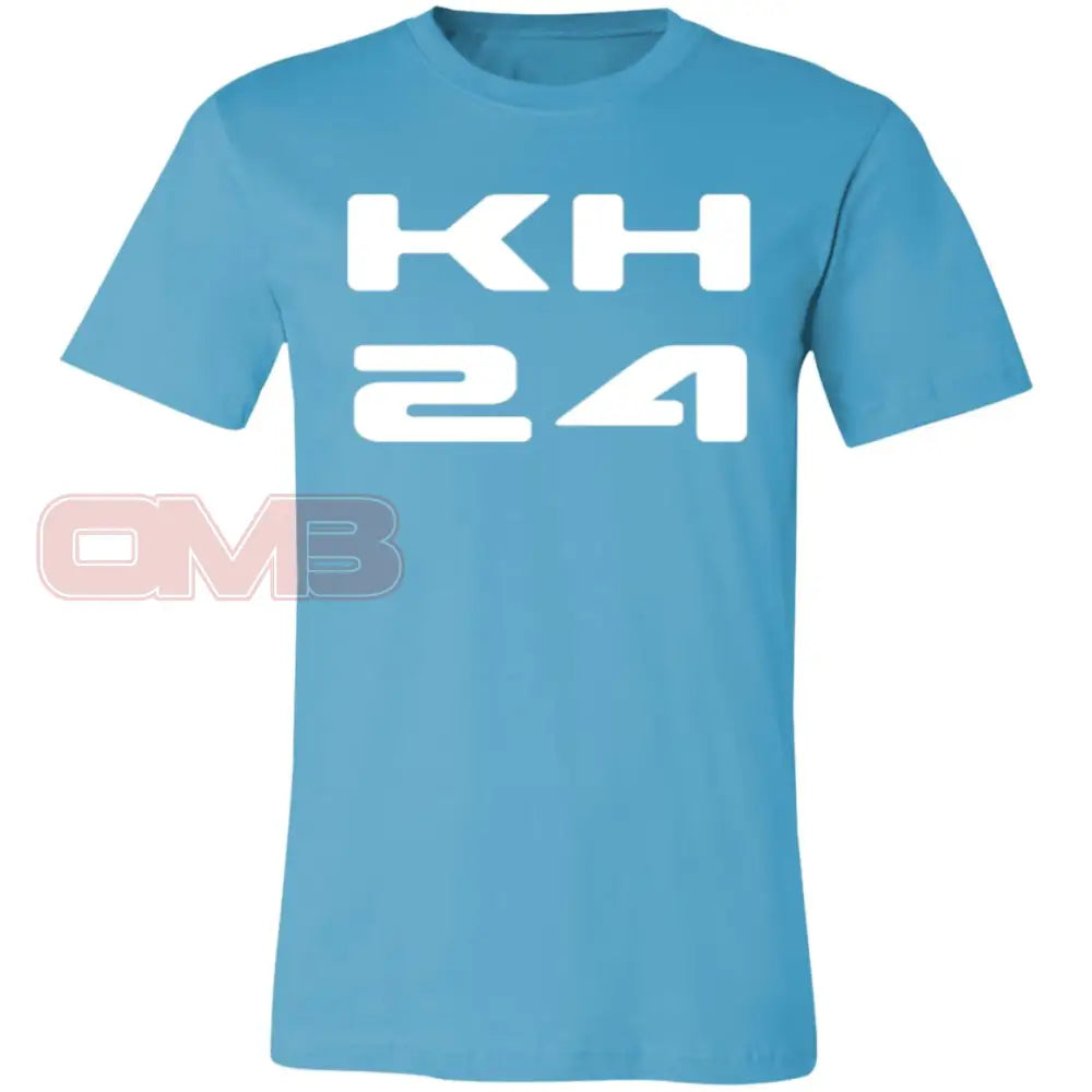 Kh24 White T-Shirt Turquoise / X-Small T-Shirts