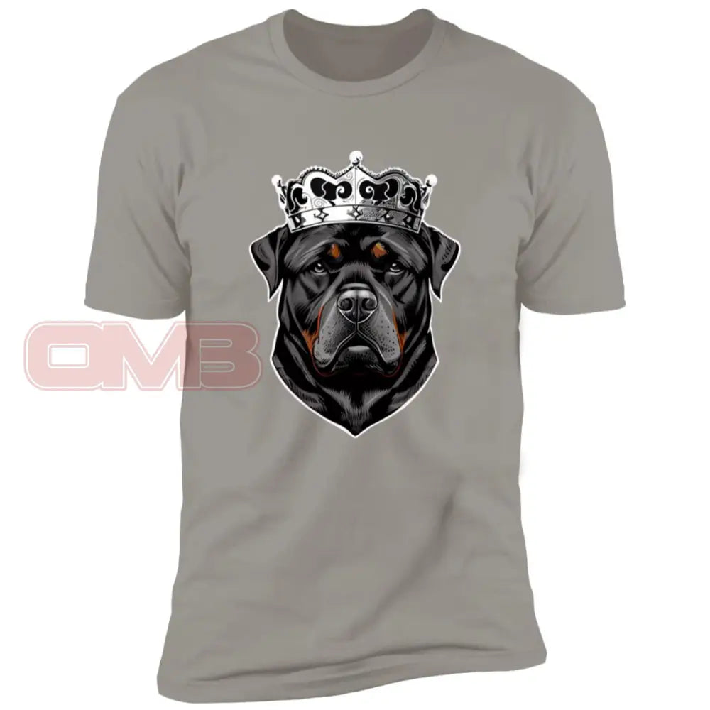 King Rottweiler Light Grey / S T-Shirts