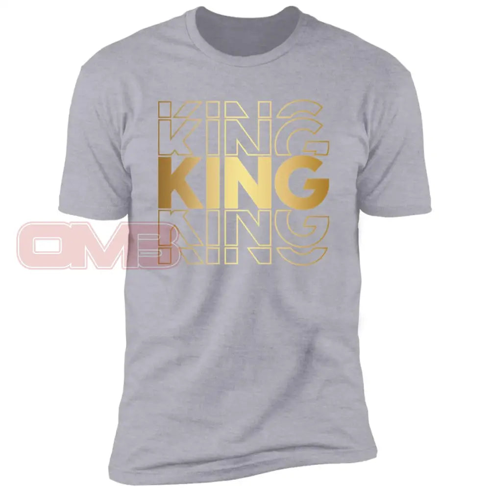 King T-Shirt Heather Grey / X-Small T-Shirts