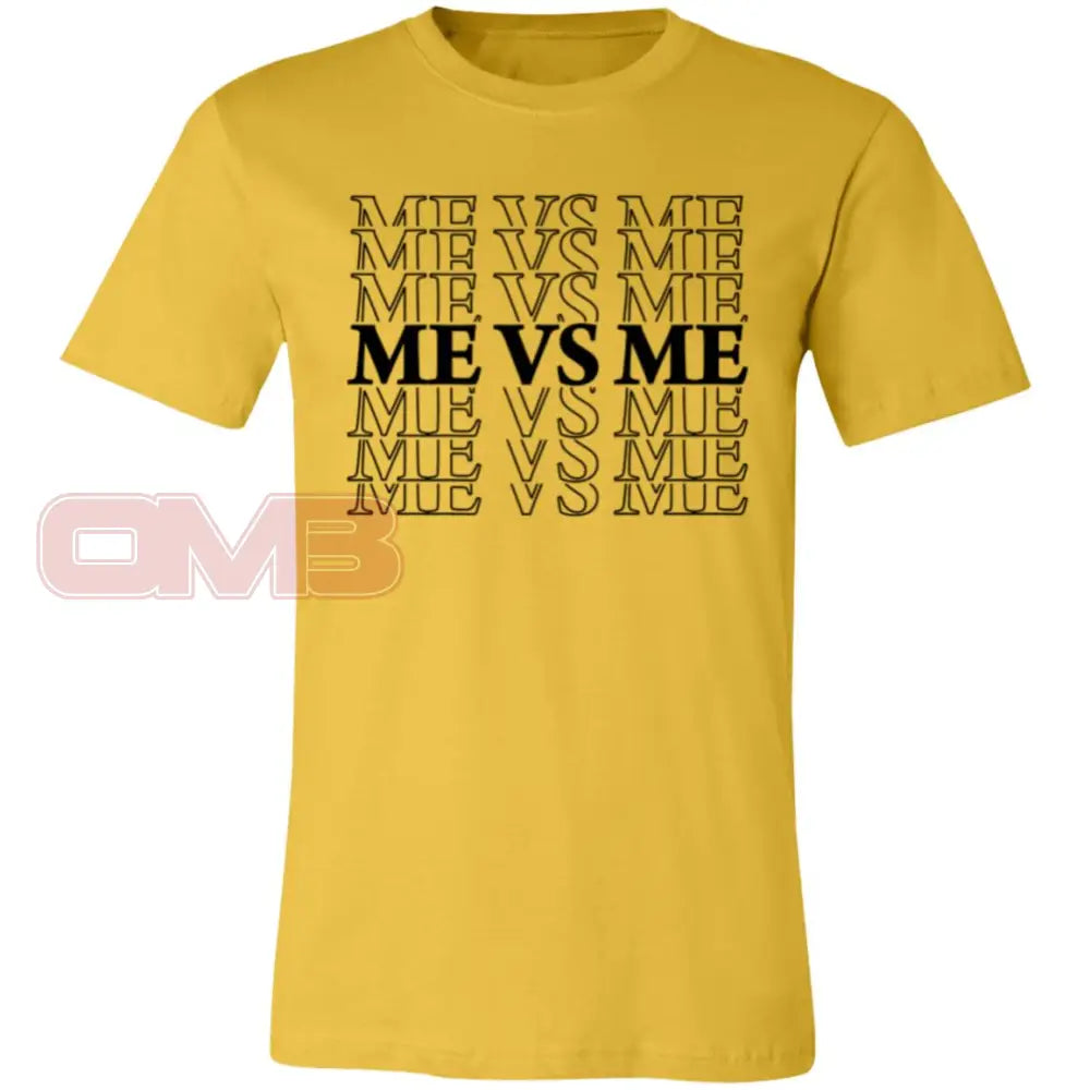 Me Vs. (Crew Or V-Neck) Crew Neck / Maize Yellow X-Small Apparel