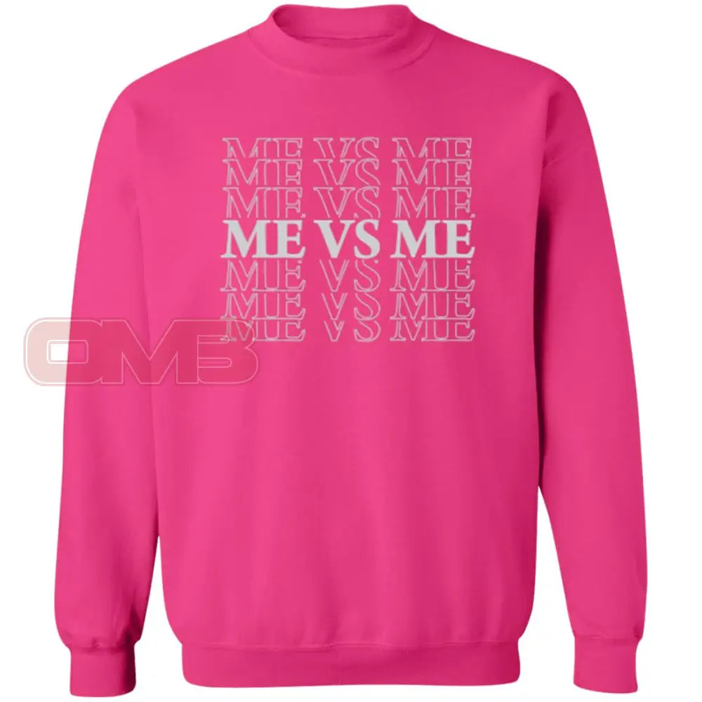 Me Vs. Sweatshirt Heliconia / S Sweatshirts