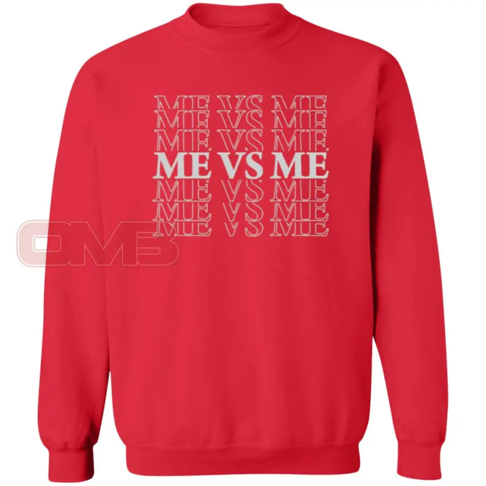 Me Vs. Sweatshirt Red / S Sweatshirts