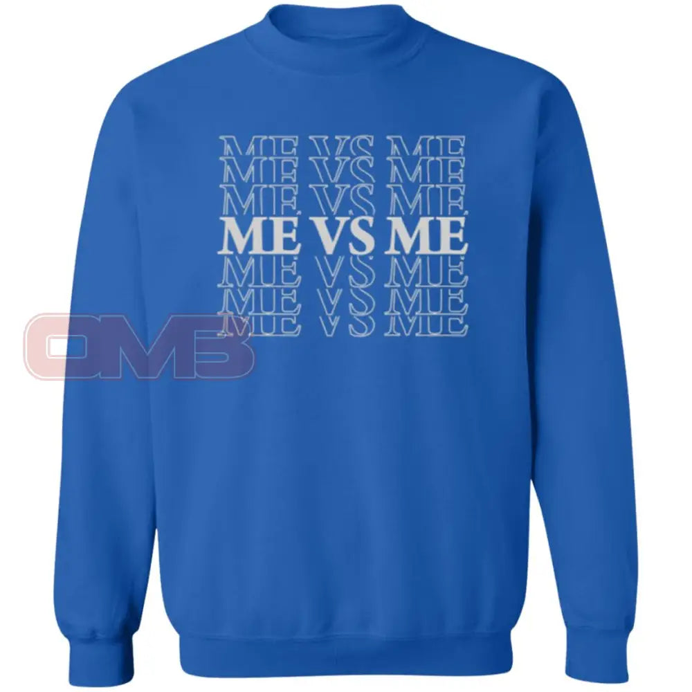 Me Vs. Sweatshirt Royal / S Sweatshirts