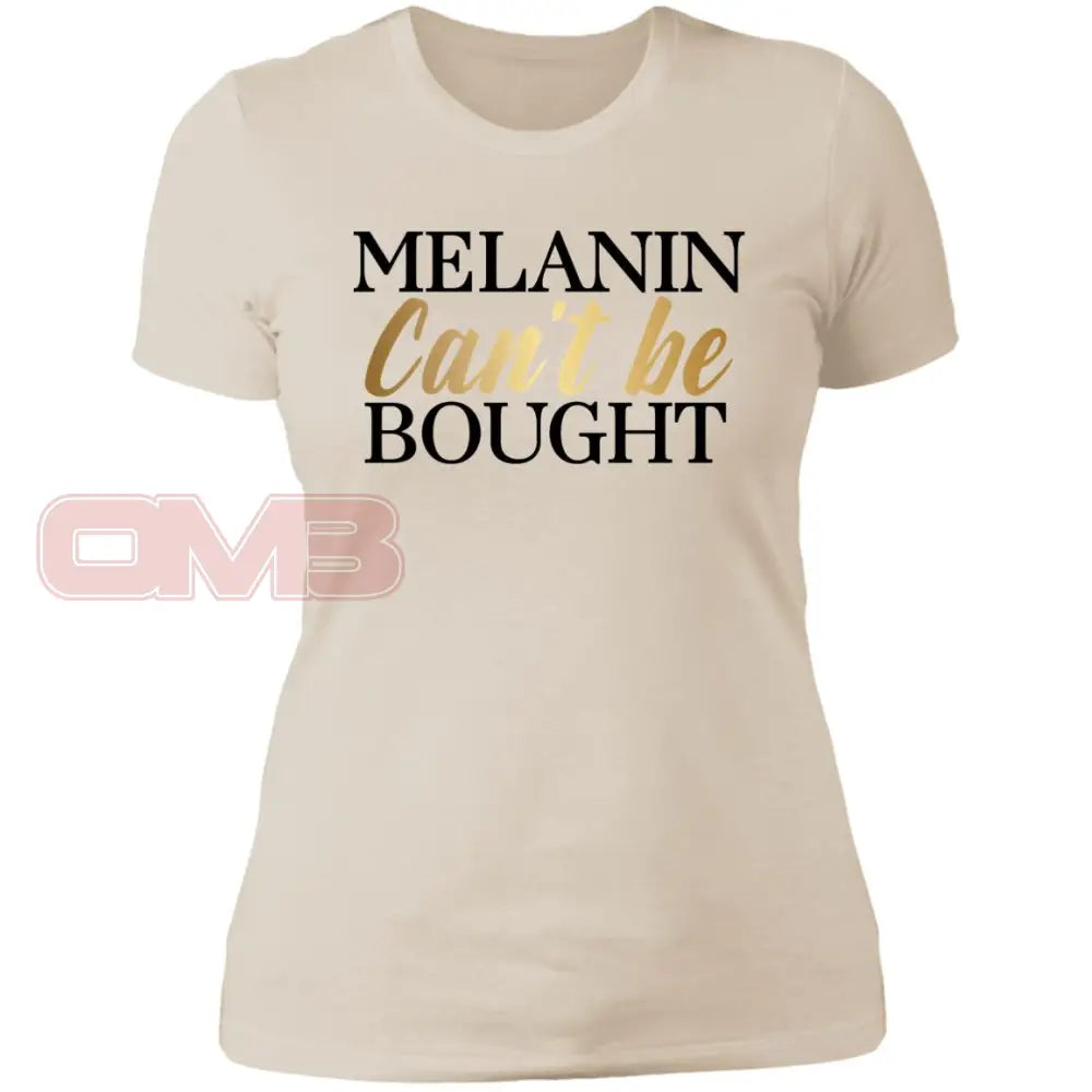 Melanin Cant Be Bought Ivory/ / X-Small T-Shirts