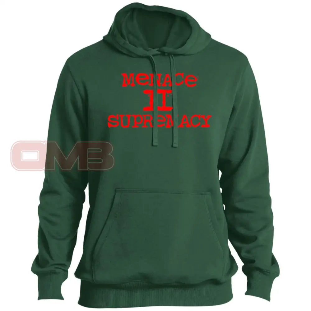 Menace Ii Supremacy Premium Hoodie Forest Green / X-Small Sweatshirts