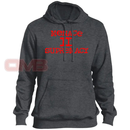 Menace Ii Supremacy Premium Hoodie Graphite Heather / X-Small Sweatshirts