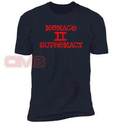 Menace To Supremacy Tee Midnight Navy / X-Small T-Shirts