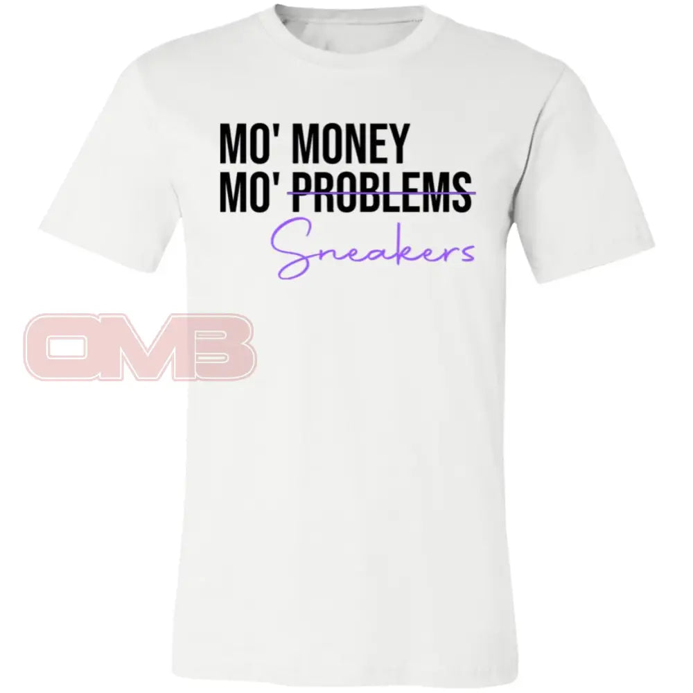 Mo Money Sneakers White / X-Small T-Shirts