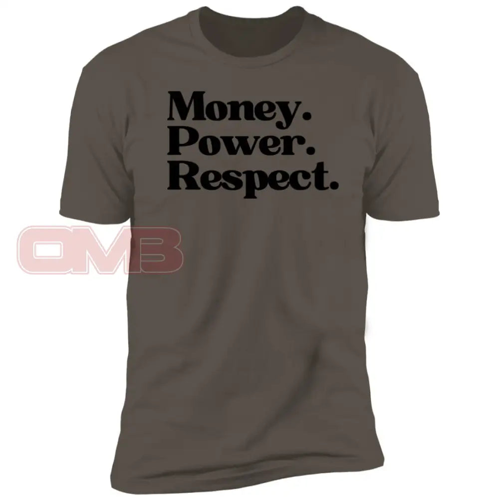 Money. Power. Respect. Warm Grey / X-Small T-Shirts