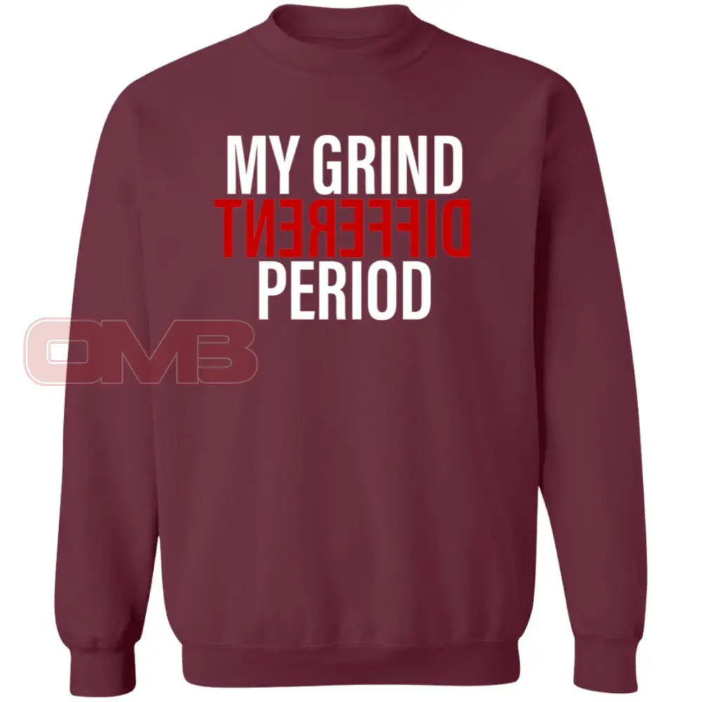 G180 Crewneck Pullover Sweatshirt Maroon / S Sweatshirts