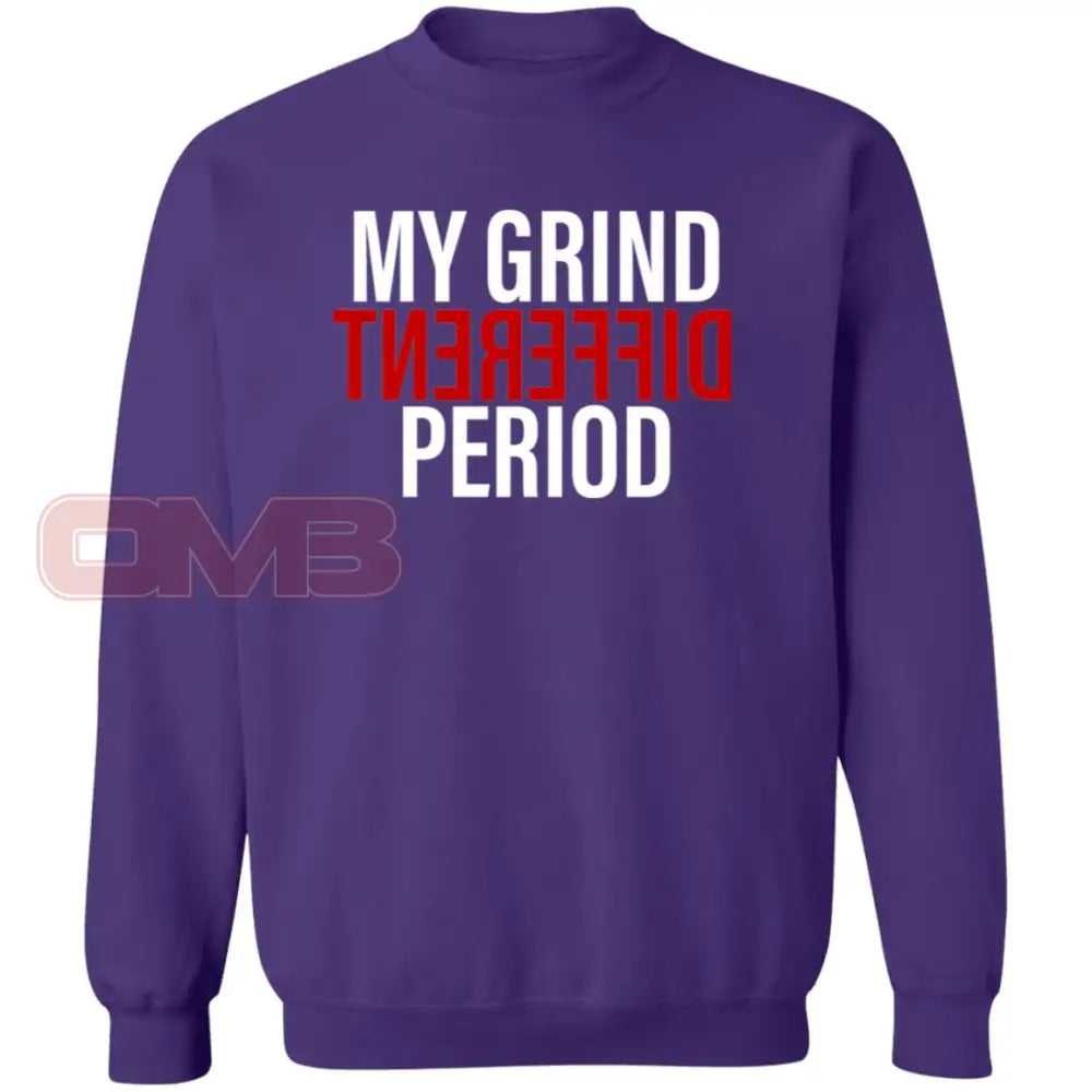 G180 Crewneck Pullover Sweatshirt Purple / S Sweatshirts