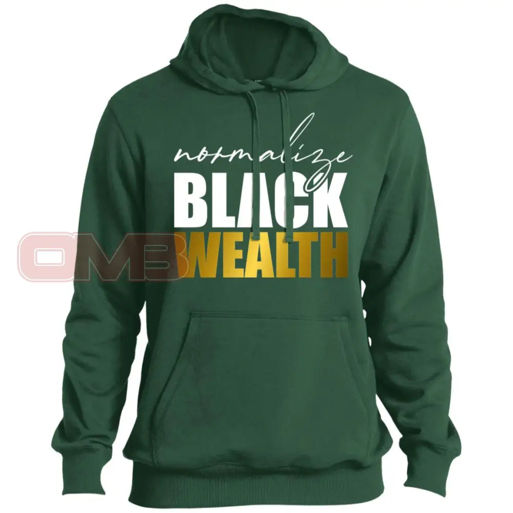 Normalize Black Wealth Premium Hoodie Forest Green / X-Small Sweatshirts