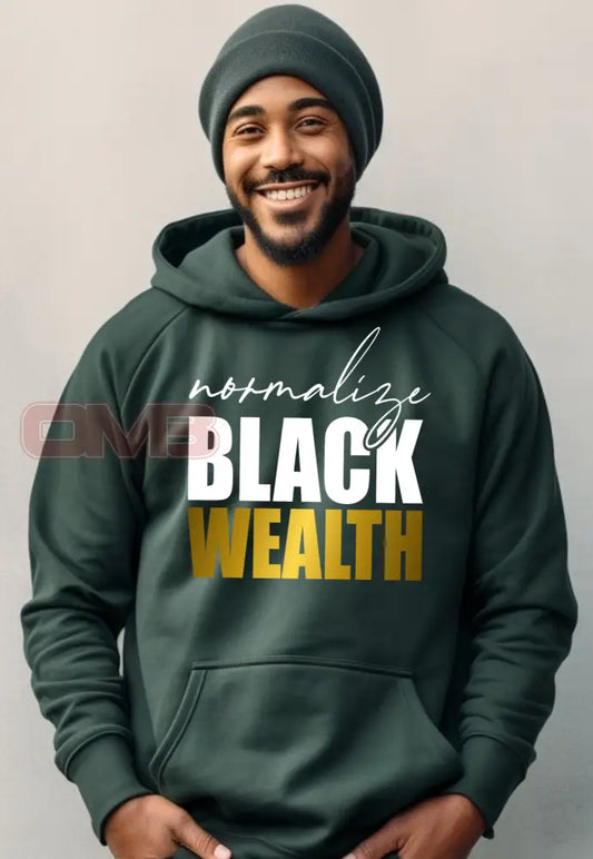 Normalize Black Wealth Premium Hoodie Sweatshirts