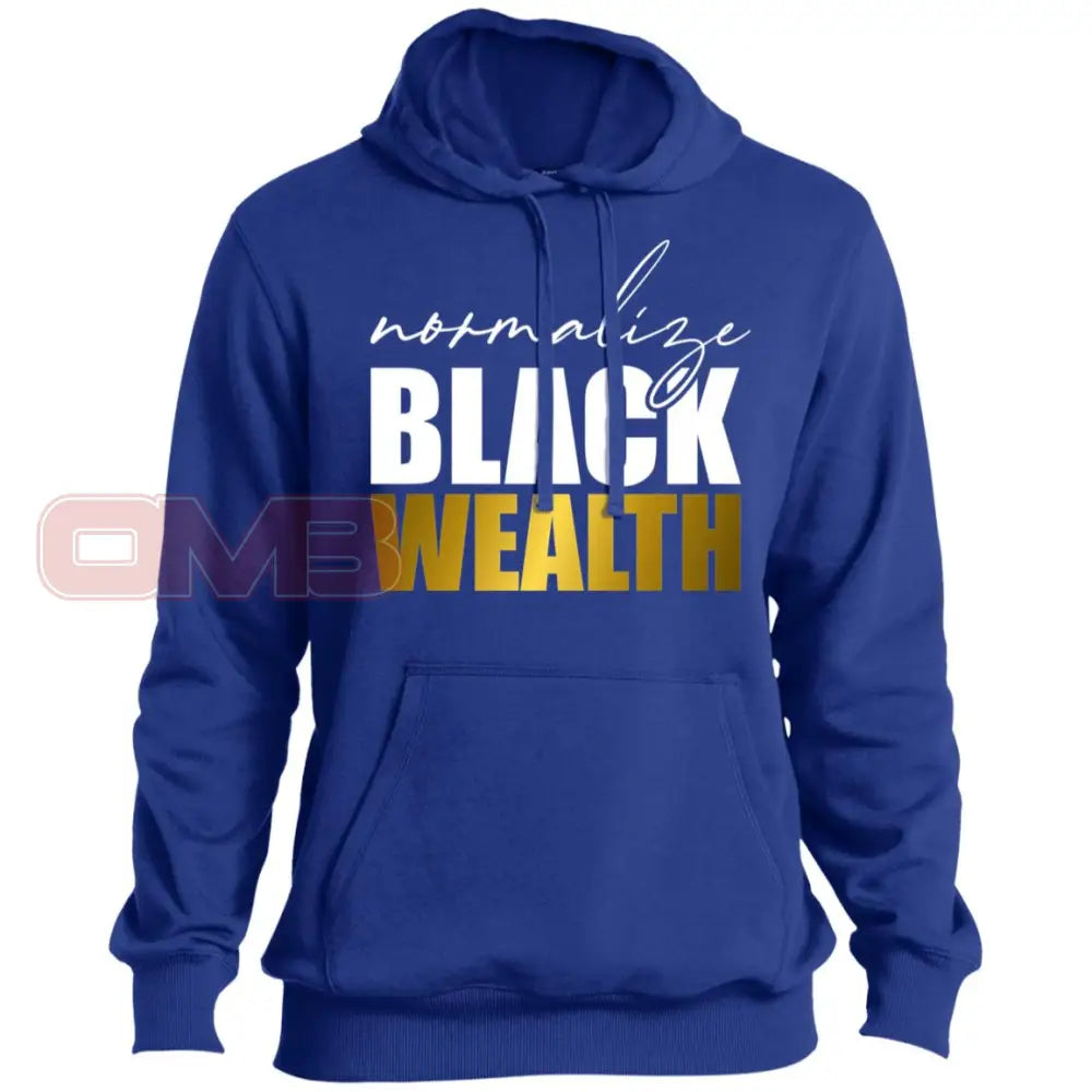 Normalize Black Wealth Premium Hoodie True Royal / X-Small Sweatshirts