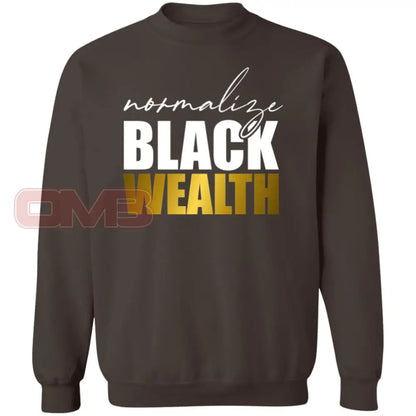 Normalize Black Wealth Sweatshirt Dark Chocolate / S Sweatshirts