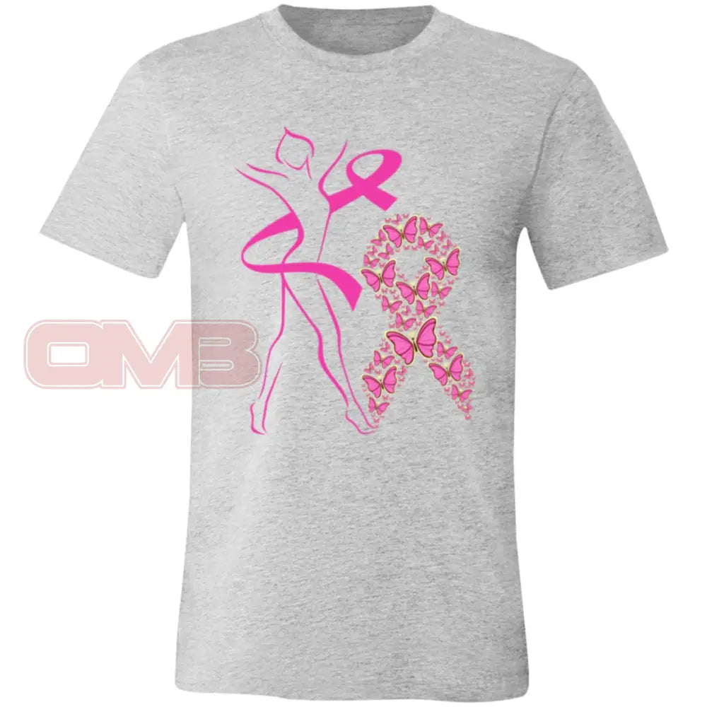 Pink Ribbon - Bca Athletic Heather / X-Small T-Shirts