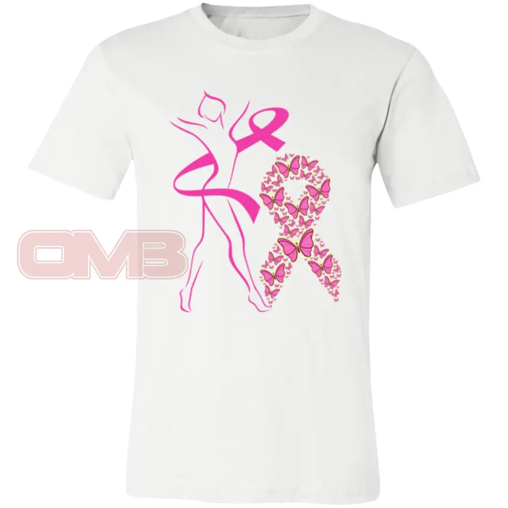 Pink Ribbon - Bca White / X-Small T-Shirts