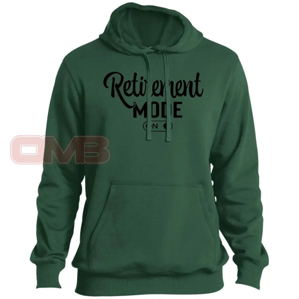 Retirement Mode Hoodie Forest Green / X-Small Sweatshirts