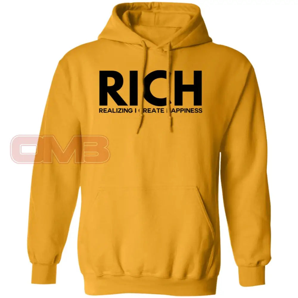 Rich Hoodie Gold / S Sweatshirts