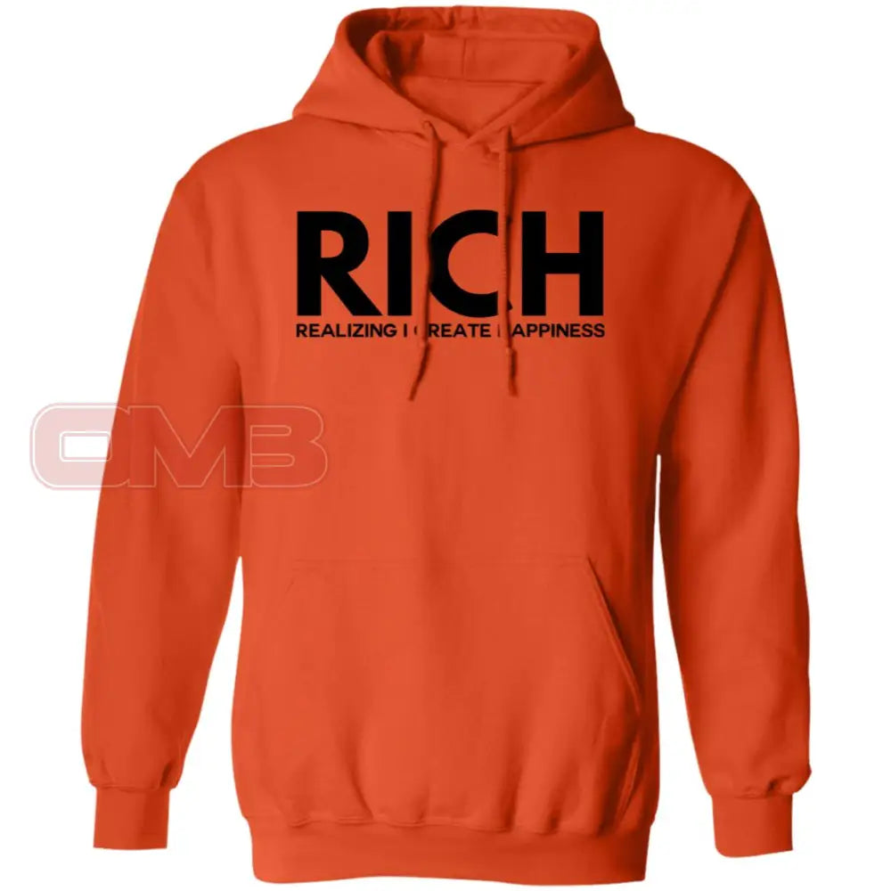 Rich Hoodie Orange / S Sweatshirts