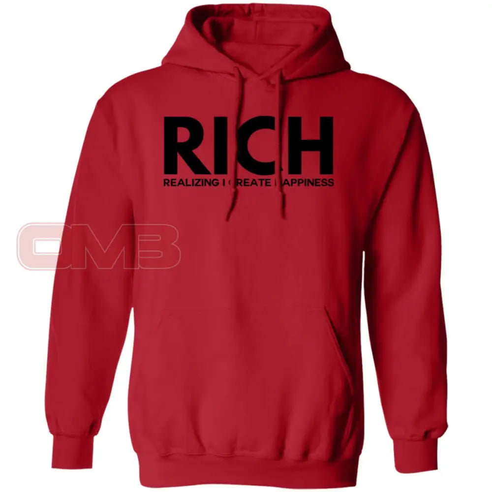 Rich Hoodie Red / S Sweatshirts