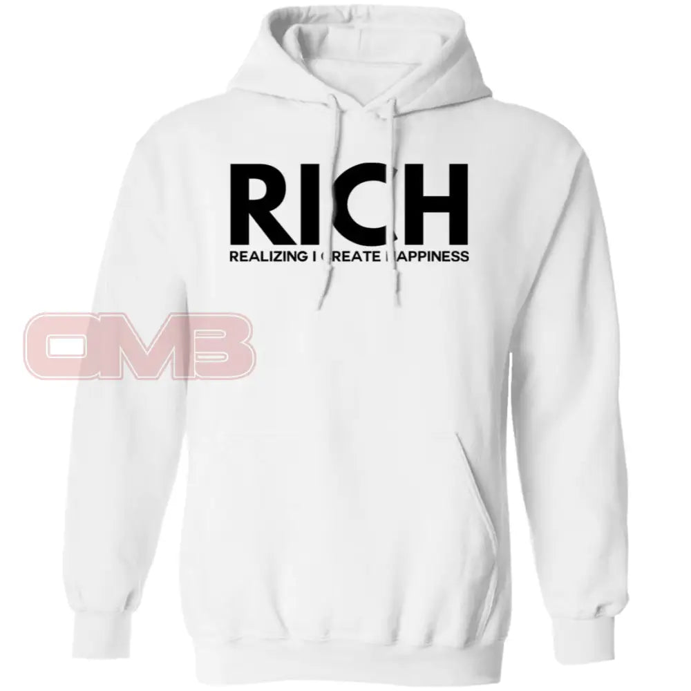 Rich Hoodie White / S Sweatshirts