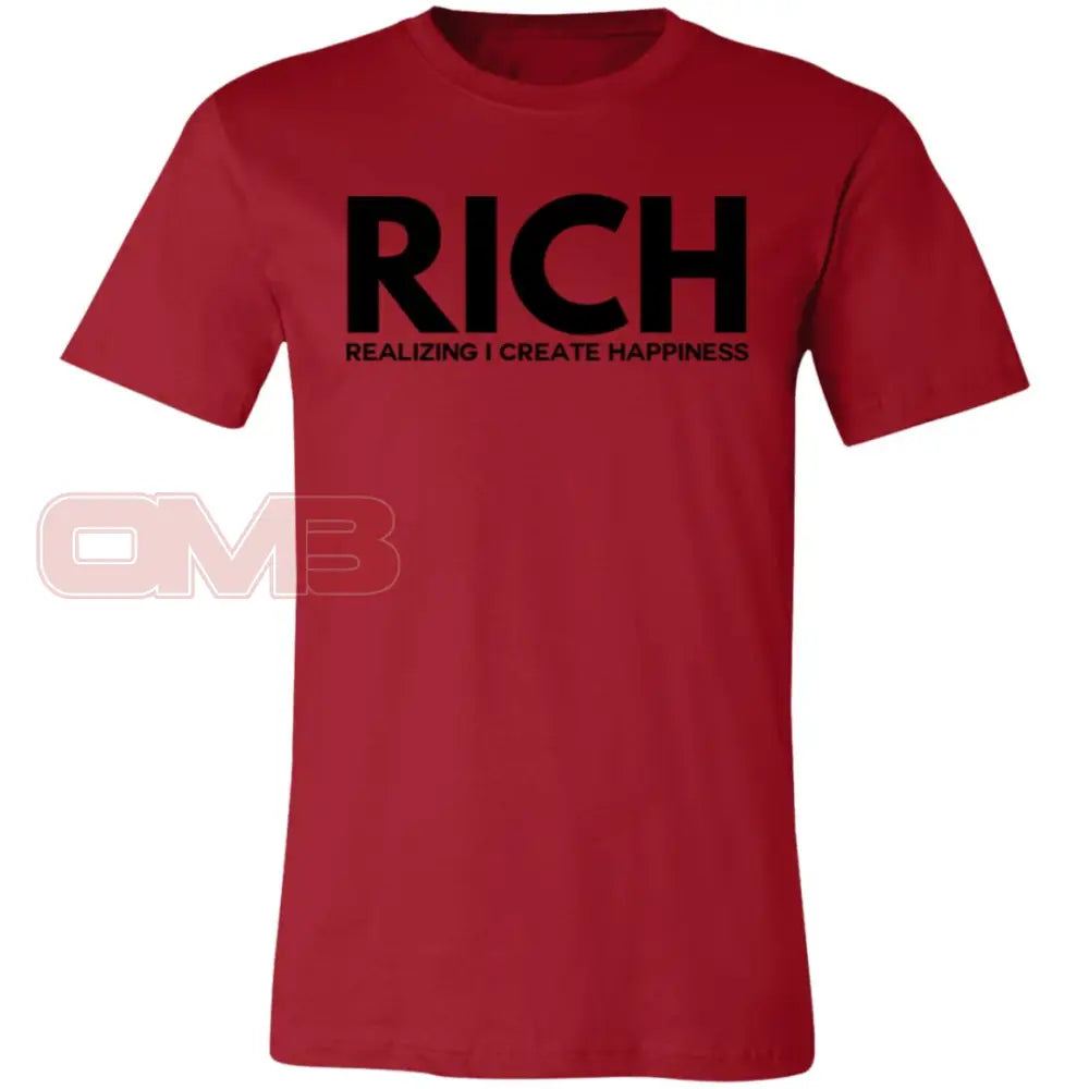 Rich Tee Canvas Red / X-Small T-Shirts