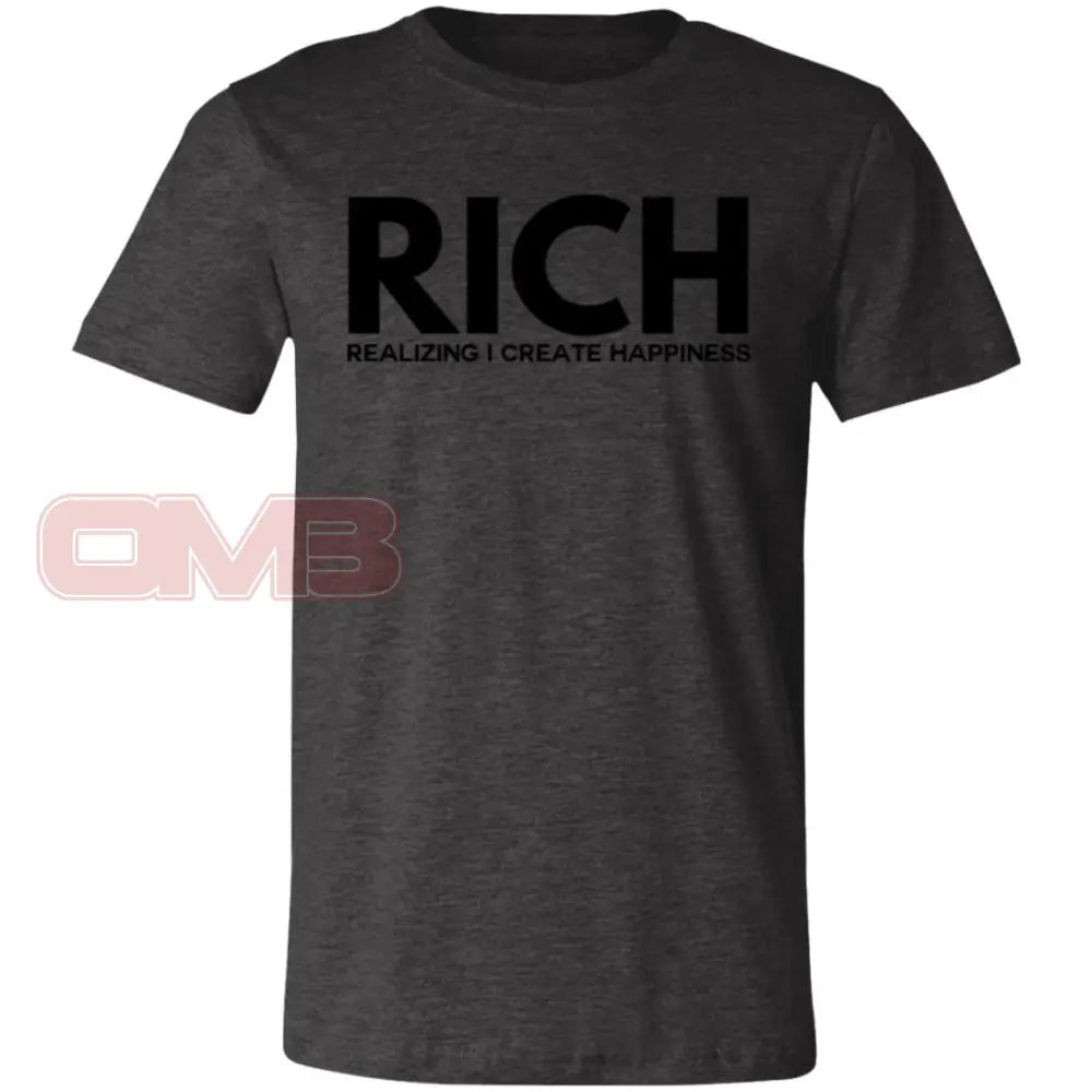 Rich Tee Dark Grey Heather / X-Small T-Shirts