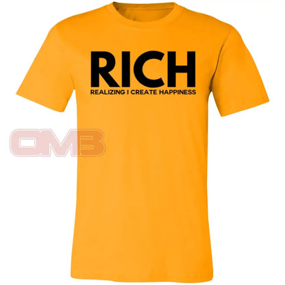 Rich Tee Gold / X-Small T-Shirts