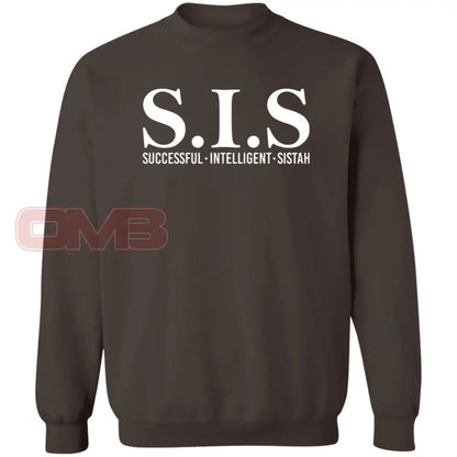 S.i.s. Successful Intelligent Sistah Sweatshirt Dark Chocolate / S Sweatshirts