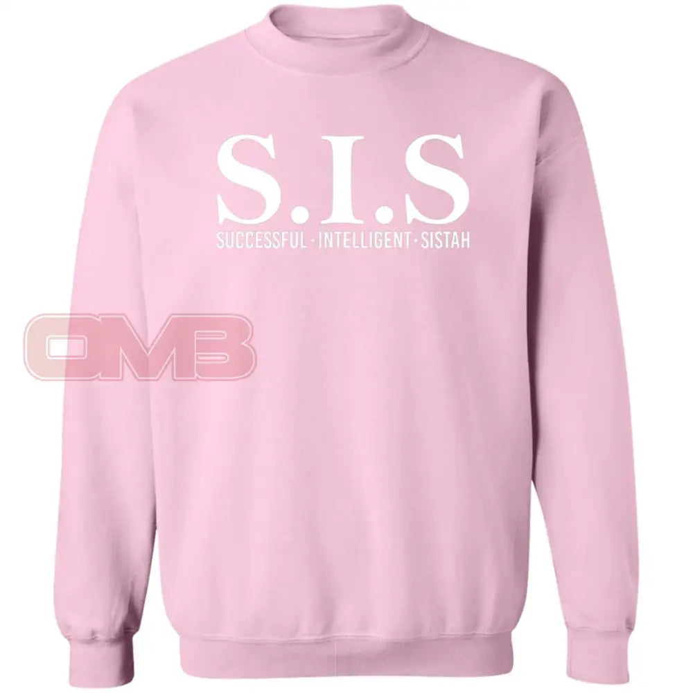 S.i.s. Successful Intelligent Sistah Sweatshirt Light Pink / S Sweatshirts